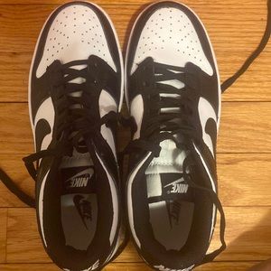 Nike Dunks size 8.5 (women) but still big on me